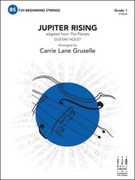 Jupiter Rising Orchestra sheet music cover Thumbnail
